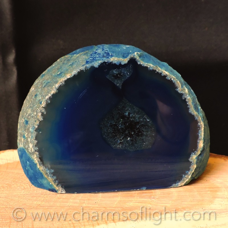 Agate Nodule - Blue